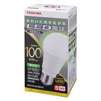 東芝（TOSHIBA） LED電球 E26口金 100W型相当 電球色 （広配光