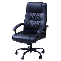 ナカバヤシ ソフトフィットレザー張りチェア オフィスチェア