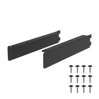 平安伸銅工業 LABRICO(ラブリコ) シェルフレール 棚受 アイアン 190