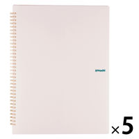 プラス イトオシ ツインリング型ファイル A4 9ポケットタイプ ピンク