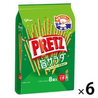 江崎グリコ プリッツ 旨サラダ 8袋入 1セット（6個） - アスクル