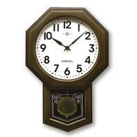 さんてる モダンアンティーク 振り子時計 8角 アラビア文字 幅400×高さ