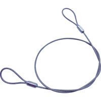 ニッサチェイン ステンレスカットワイヤー アルミカシメ 透明PVC