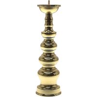 角利産業 仏具 燭台 地火灯 No.89 2.0寸 磨きタイプ 48400032 1個