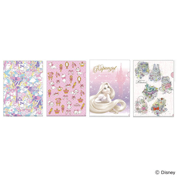 サンスター文具 クリアファイル ディズニー B A4 アソート S2159538-10