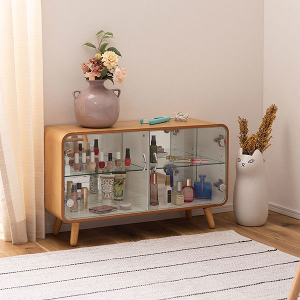 東谷株式会社 コレクションシェルフ ロータイプ ナチュラル PTー