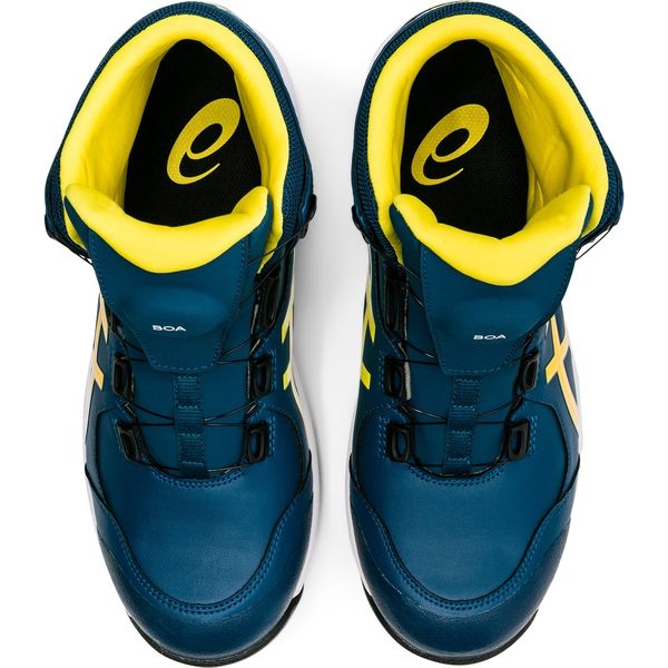 アシックス ウィンジョブ CP304Boa マコブルー/ブライトイエロー 24.5