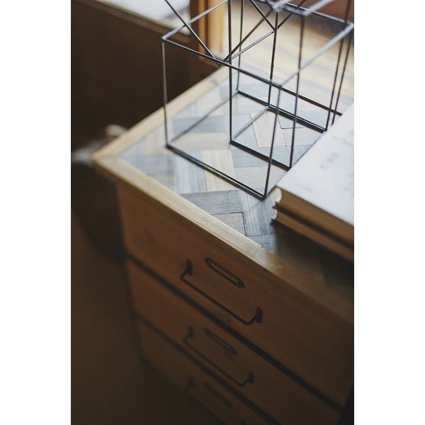 東谷 チェスト 4段 幅400×奥行290×高さ670mm ブラウン HRN-182 1台