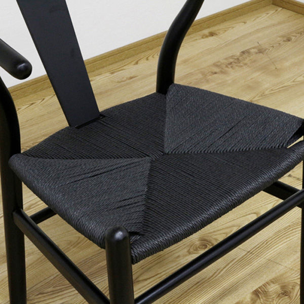 軒先渡し】後藤家具物産 ダイニングチェア ブラック＆ホワイト DC-NDK