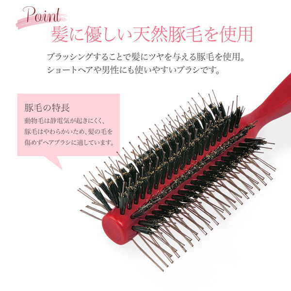 コモライフ 美容師さんの簡単ボリュームアップブラシ 391435 1個入