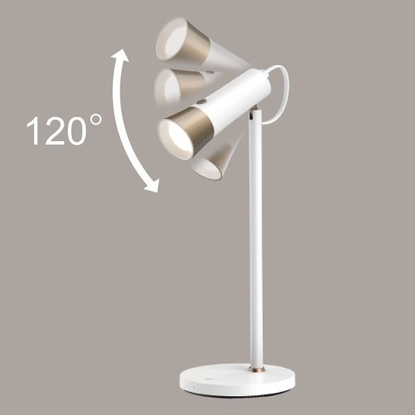 ゼピール 充電式LEDスタンドライト ホワイト DJS-H1020-WH 1台 - アスクル