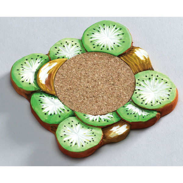 アーテック 白彫板 コースター3枚組 5113 1セット(4個)（直送品