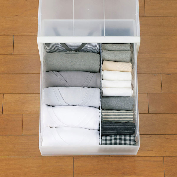 無印良品 ポリプロピレン 収納ケース 小 約幅34×奥行44.5×高さ18cm