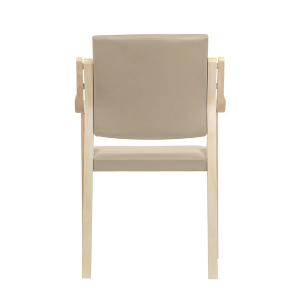 藤沢工業 ナチュラル ウッドチェア ビスケット 福祉用イス 介護用イス