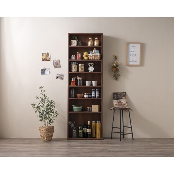 アイリスオーヤマ 本棚 大容量 8段 幅59.8×奥行23×高さ180cm コミック