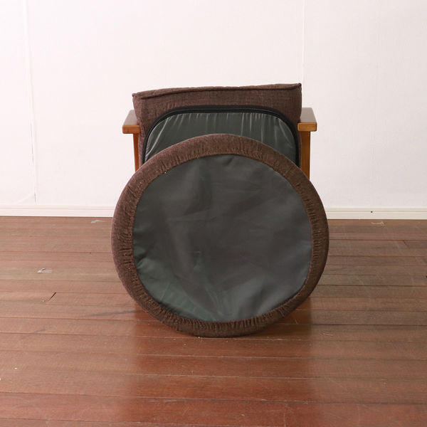 平インテリア産業 回転高座椅子 ダークブラウン SS-270JV-DBR 1台