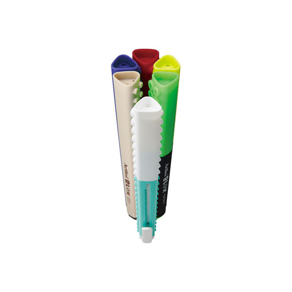 シヤチハタ BLOX スティック消しゴム ブルー KTX-ER1 1個 - アスクル