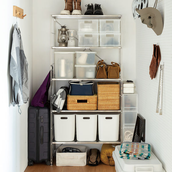 無印良品 やわらかポリエチレンケース 深 約幅25.5×奥行36×高さ32cm 1