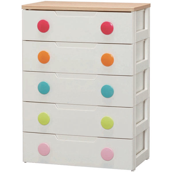 アイリスオーヤマ チェスト 5段 完成品 収納ケース 引き出し 収納