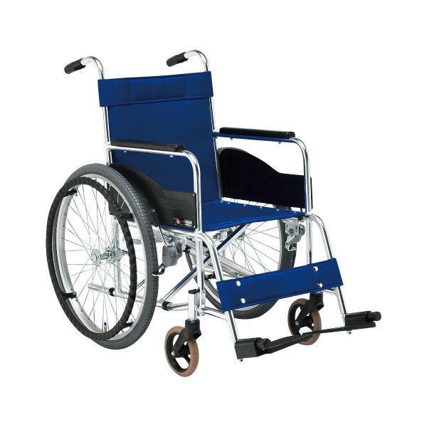 松永製作所 車いす(アルミ製)自走用 AR-101(S-2) 1台 20-5830-01-03