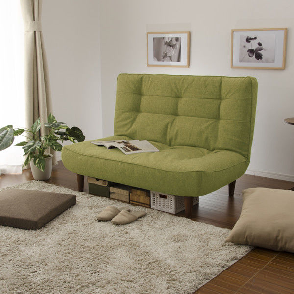 セルタン ハイバックソファ LULU-2P タスクグリーン A40p-583GRN 1台