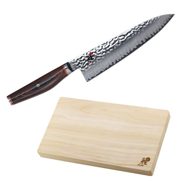 ZWILLING J.A.HENCKELS 6000MCT 牛刀 200mm/雅ヒノキまな板35×20（直送