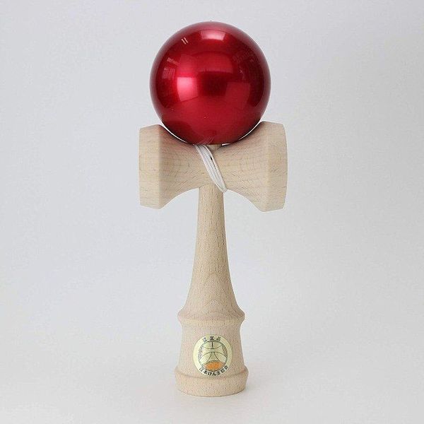 山形工房 日本製 競技用けん玉 大空 プレミアムクリアレッド 日本
