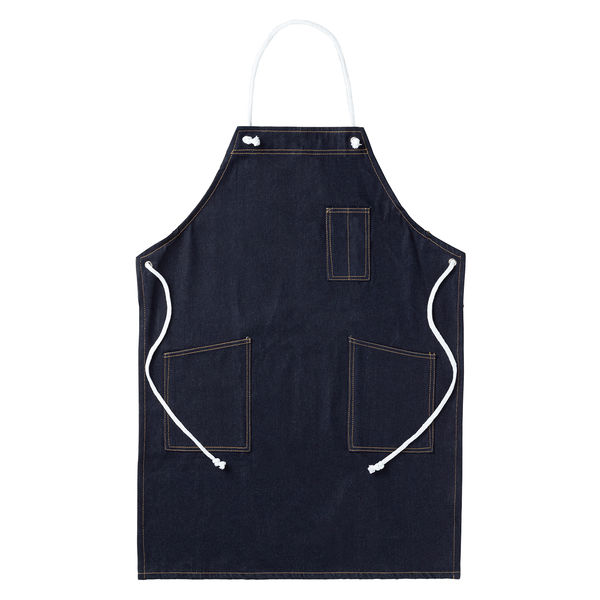 ワークエプロン】 川西工業 デニムエプロン ロープタイプ #652