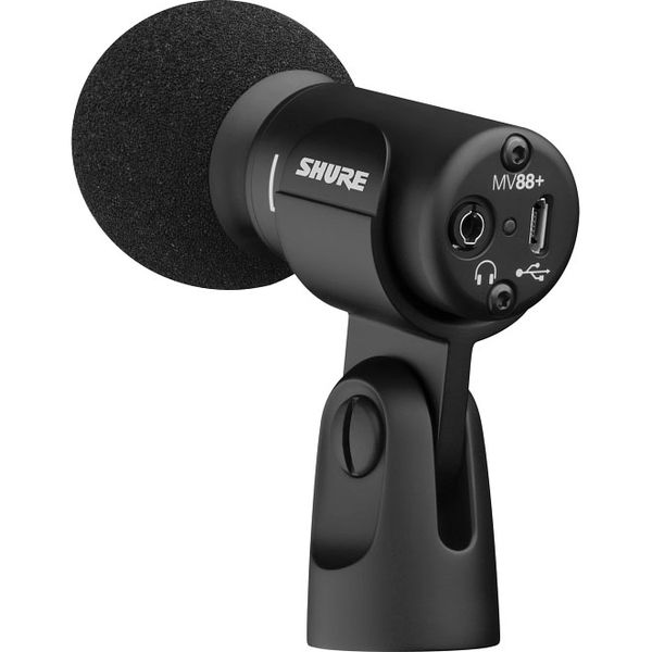 SHURE MV88+ステレオUSBマイクロホン MV88+STEREO-USB 1個（直送品