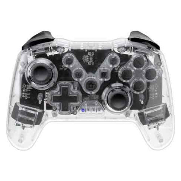 PGA ゲーム用 ワイヤレスコントローラー クリア NX-NSWCT-10CL 1個