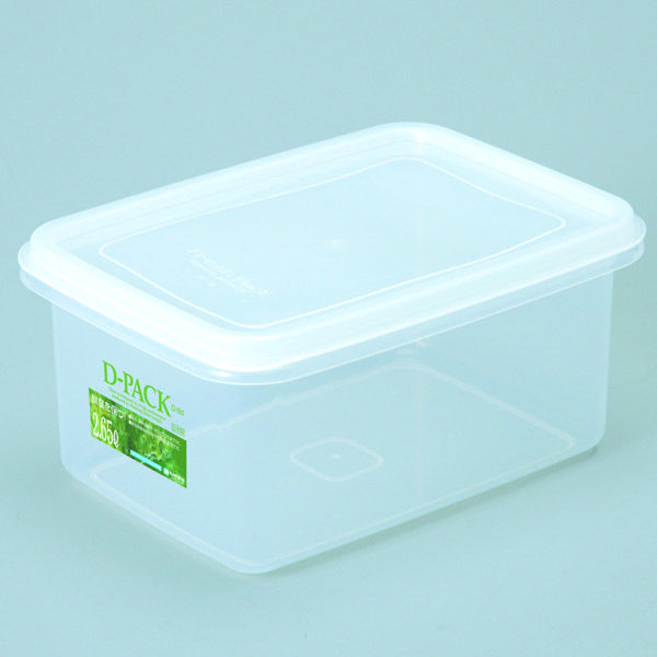 サンコープラスチック 保存容器 ディーパック2.65L ナチュラル