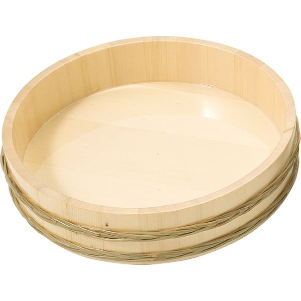 KMA 竹張丸桶クリア 33 3個入 049-3151433-3 1セット(3個入)（直送品