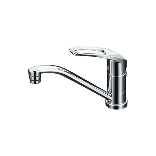 水栓金具】KVK 流し台用シングルレバー式混合栓 KM5011TR20 1個（直送