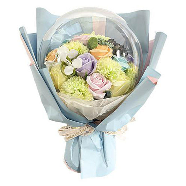 九州フラワーサービス アクリルバルーンブーケ BL ○セット:6個入