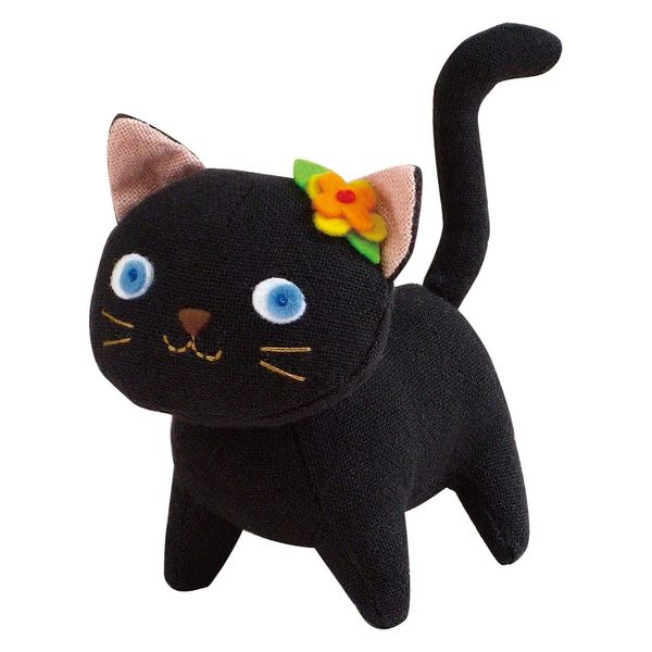 オリムパス製絲 パッチワークキット ぬいぐるみ おしゃまな子猫 クロ