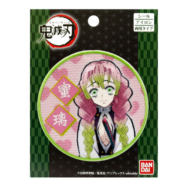 パイオニア 鬼滅の刃 甘露寺 蜜璃(かんろじ みつり) ワッペン PML1201