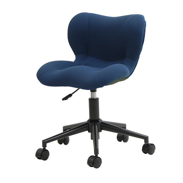 Netforce 美姿勢チェア デスクチェア オフィスチェア 姿勢矯正 ブルー