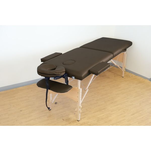 谷村実業株式会社 コンパクトマッサージベッド ブラウン TAN-843BR 1個
