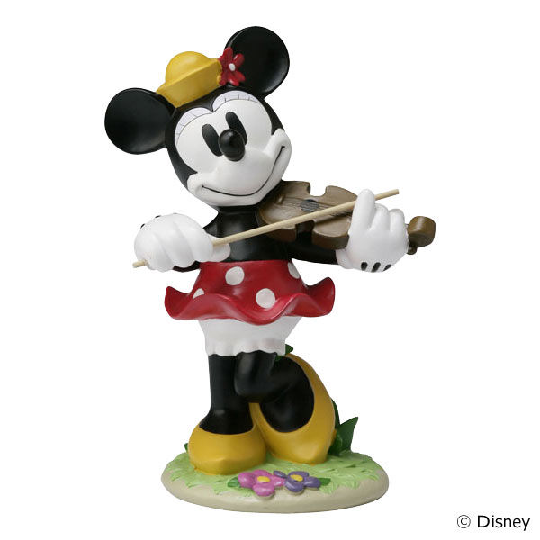 タカショー ガーデンスタチュー 音楽隊 ミニーマウス TD-ST13（直送品