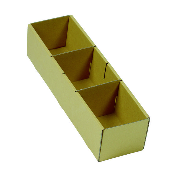 TRUSCO 大型パーツケース 段ボールバンラックケースL型引出し 内寸110