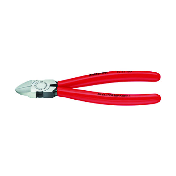 KNIPEX 光ファイバー用ニッパー 160mm 7251-160 1丁 833-8912（直送品