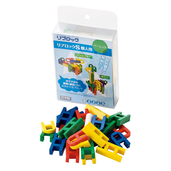 マスセット リブロックS 個人用 ベーシック 28個組 知育玩具 60442 1