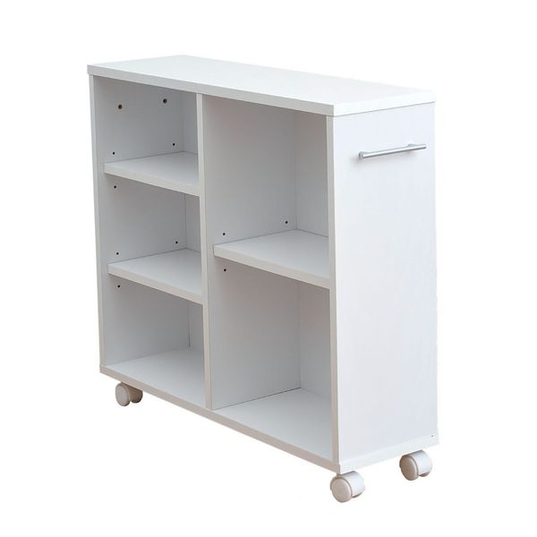 YAMAZEN キャスター付押入れオープンラック 幅750×奥行260×高さ650mm