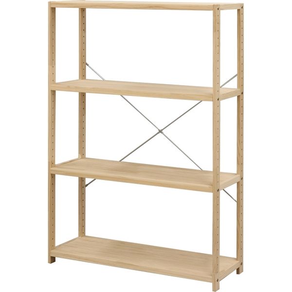 エイ・アイ・エス パインラック 4段 幅820×奥行300×高さ1214mm