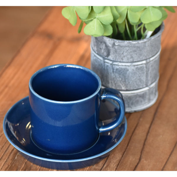 西海陶器 波佐見焼 コモン コーヒーC&S 青 18284 1個（直送品） - アスクル