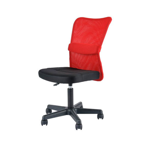 Netforce オフィスチェア キューチェア レッド メッシュ パソコン 事務