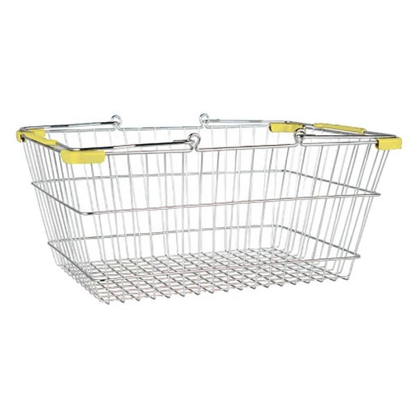 マーケットバスケット クローム / イエロー CH99-W04CR/YL DULTON