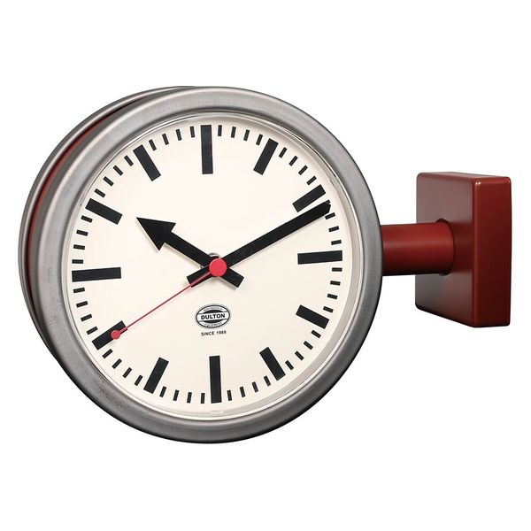 ダブル フェイス クロック 170D2 マットブリック YR-0643MBC DULTON