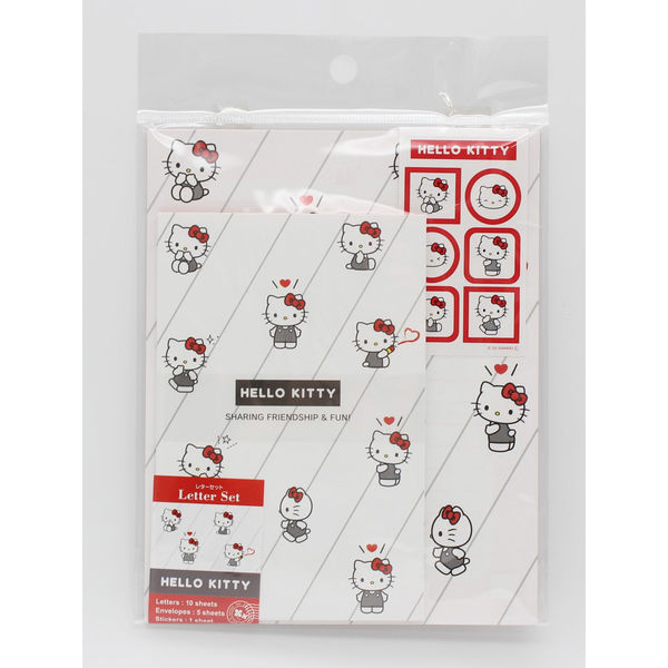 山野紙業 レターセット ハローキティKT (シンプルスタイル) 291445 1