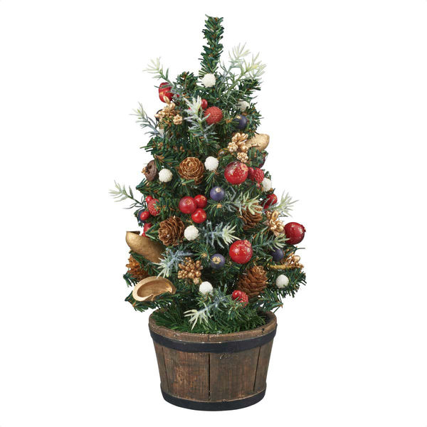 軒先渡し】ストア・エキスプレス 卓上クリスマスツリー 33cm ベリー